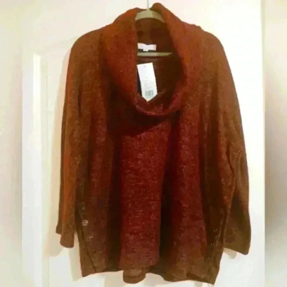 NWT Cowl neck soft pullover top